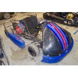 Twin engined petrol driven Go Kart ** No VAT on hammer but VAT will be charged on buyer's premium **