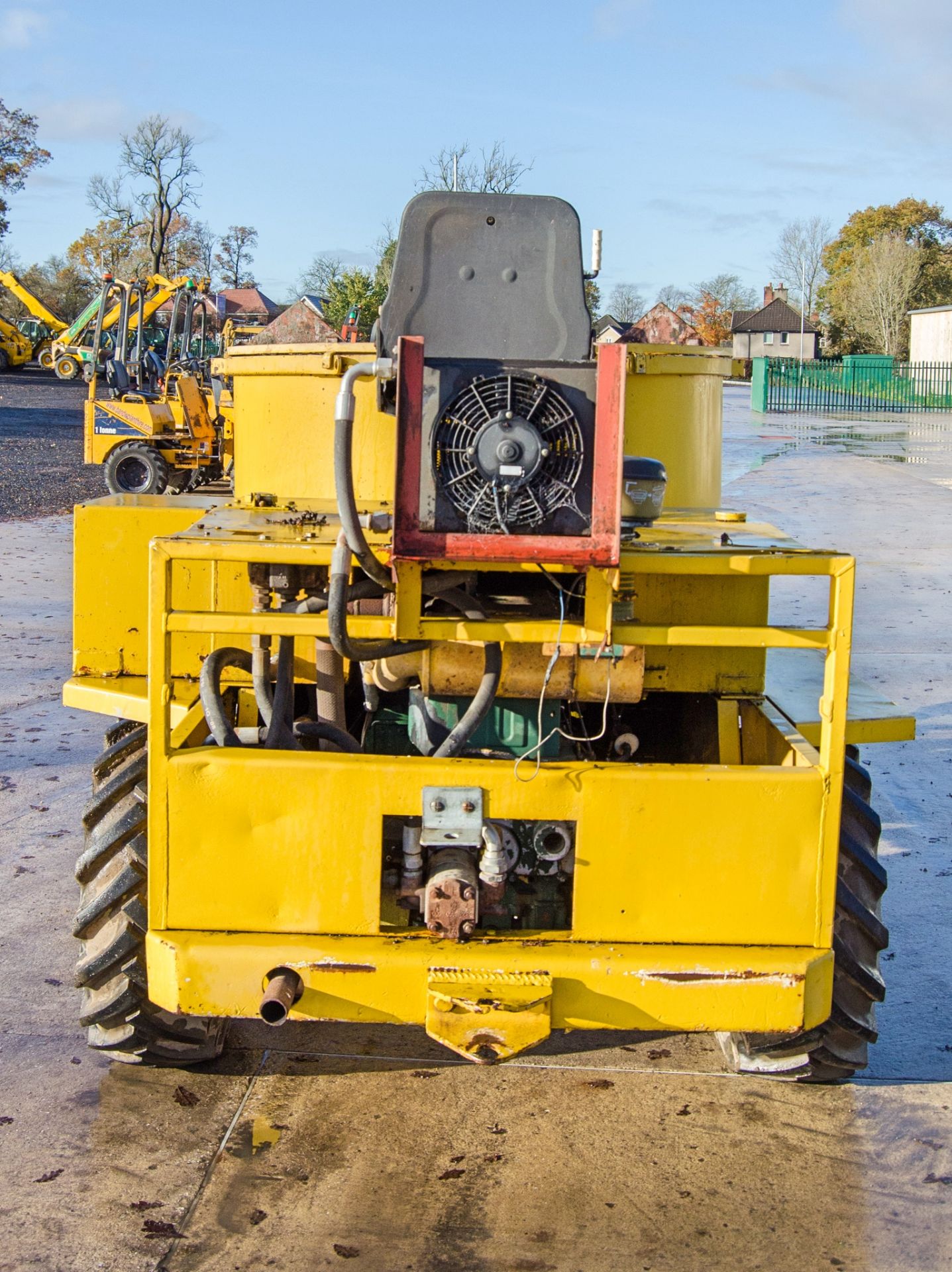 Mobile hydraulic pan mixer converted from a 3 tonne dumper - Image 6 of 19