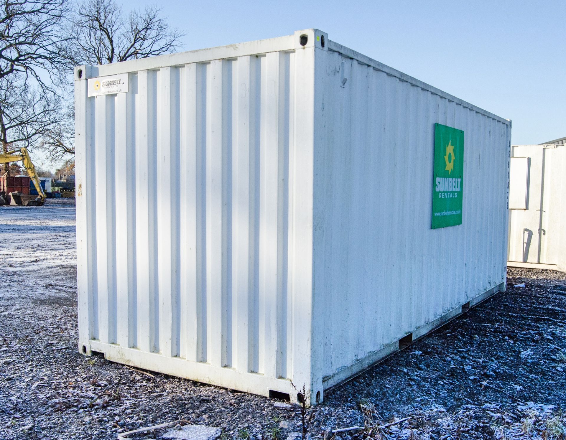 20ft x 8ft steel shipping container A561973 - Image 3 of 5