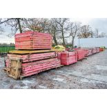 Quantity of 1.8 metre formwork panels & fittings Comprising of: 20 - 3000mm x 1800mm formwork panels