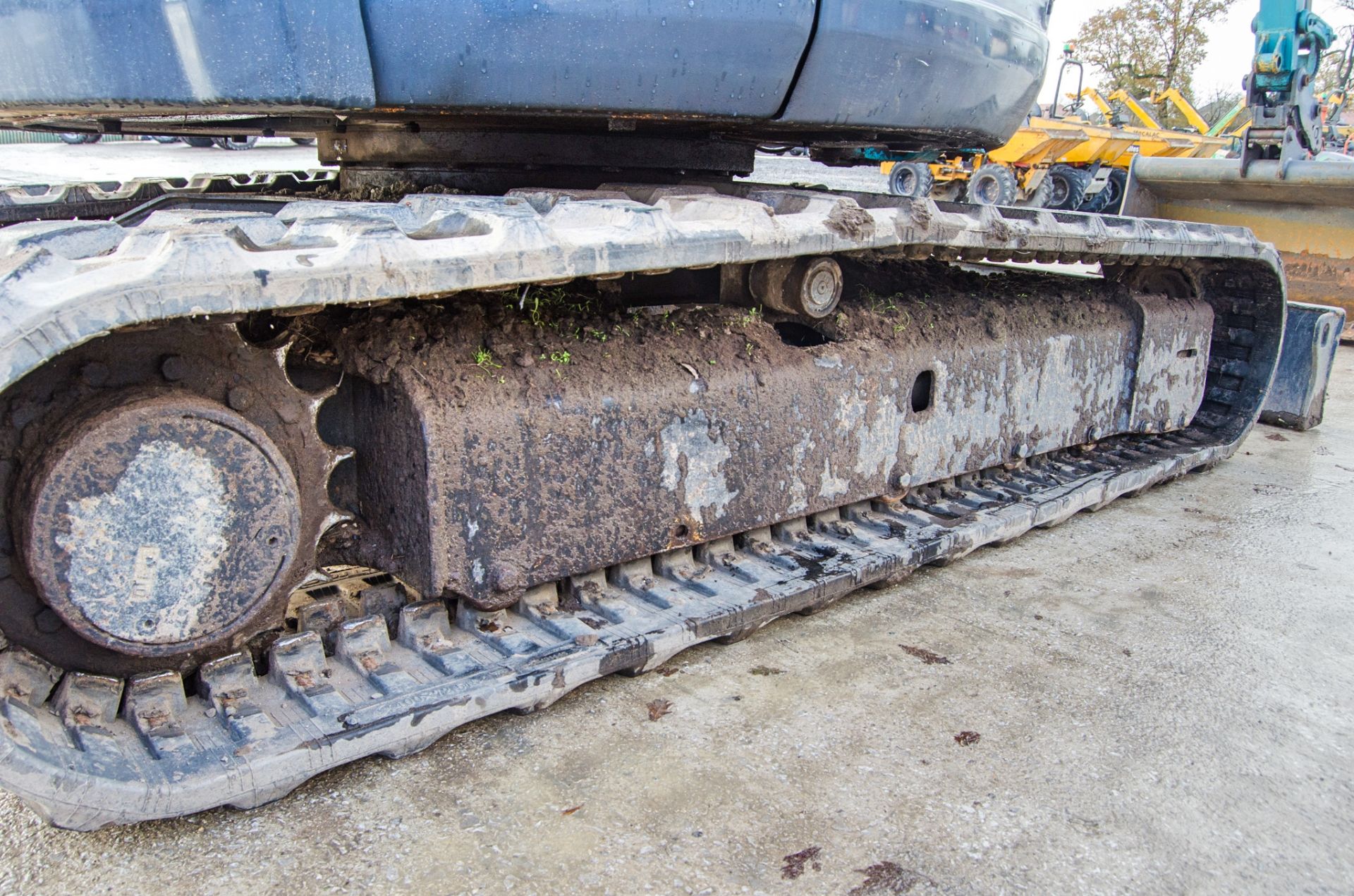 Kobelco SK50SR Grand 5 tonne rubber tracked excavator S/N: PJ06-08238 Recorded Hours: 2279 blade, - Image 10 of 24