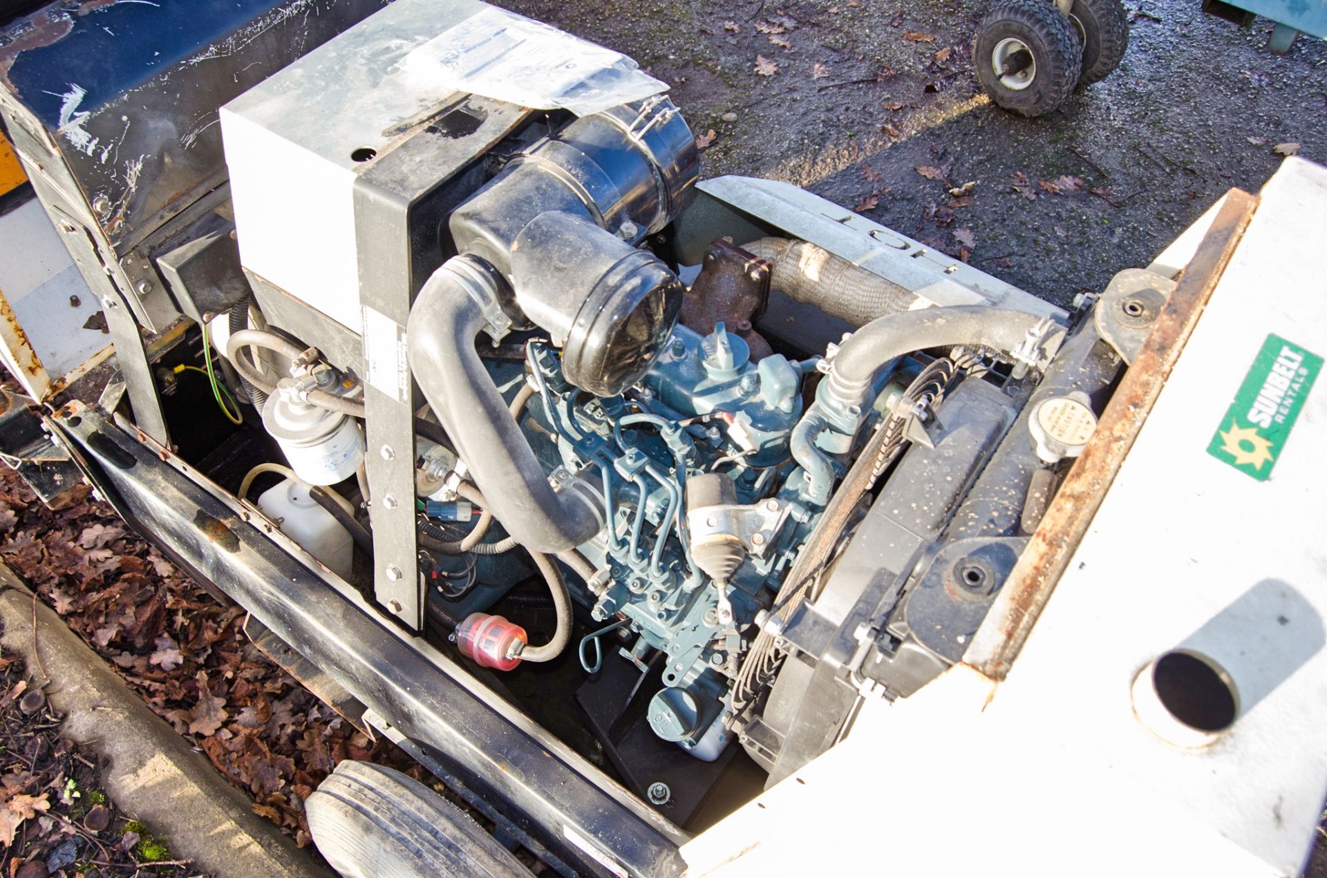 MHM MG10000 SSK-V 10 kva diesel driven generator S/N: 229150122 Recorded hours: 3502 A723472 - Image 4 of 6
