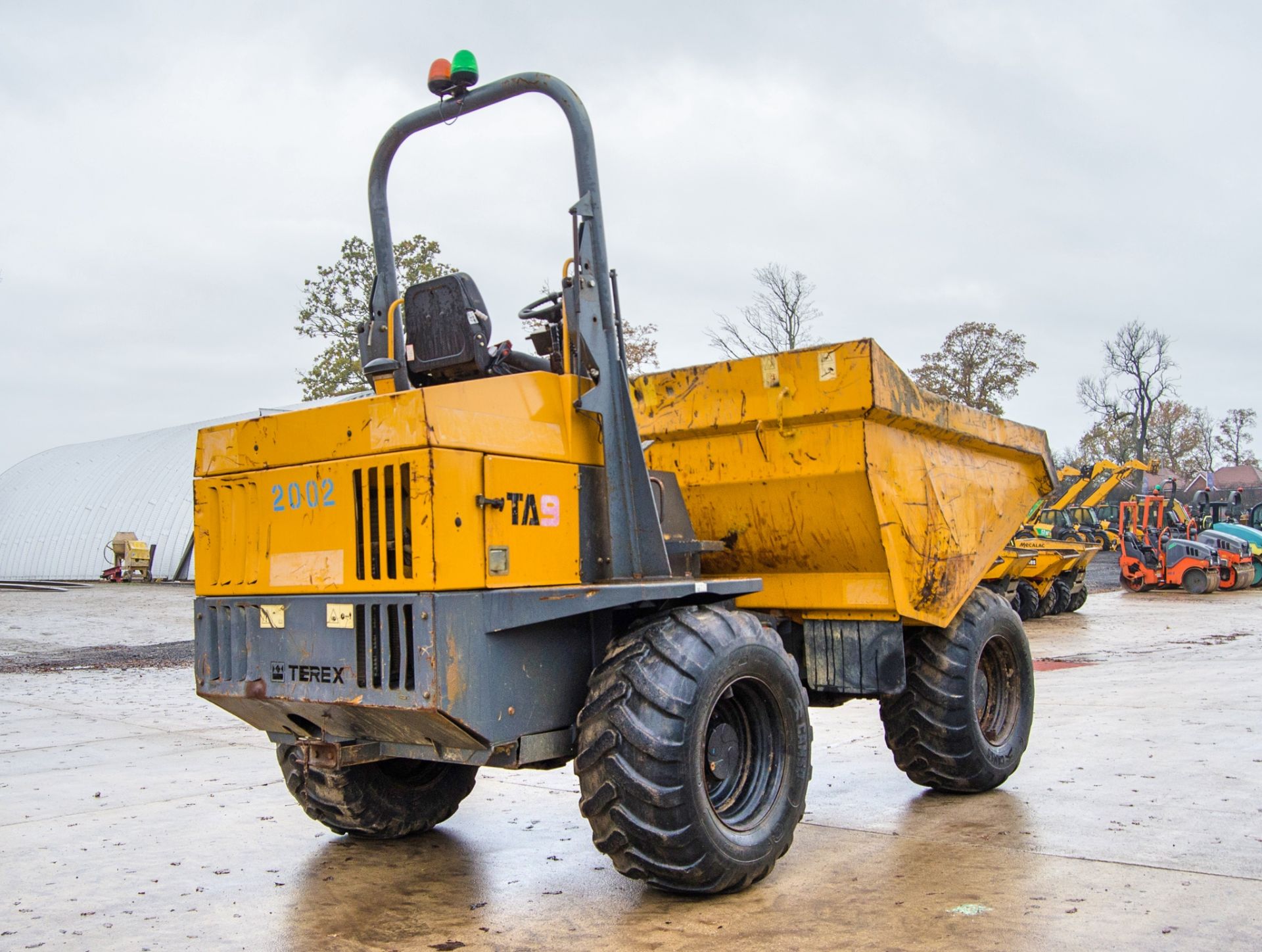 Terex TA9 9 tonne straight skip dumper Year: 2015 S/N: EF2PK6685 Recorded Hours: 3082 2002 - Image 3 of 23