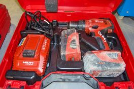 Hilti SF 6H-A22 22v cordless power drill c/w 2 batteries, charger and carry case EXP3433