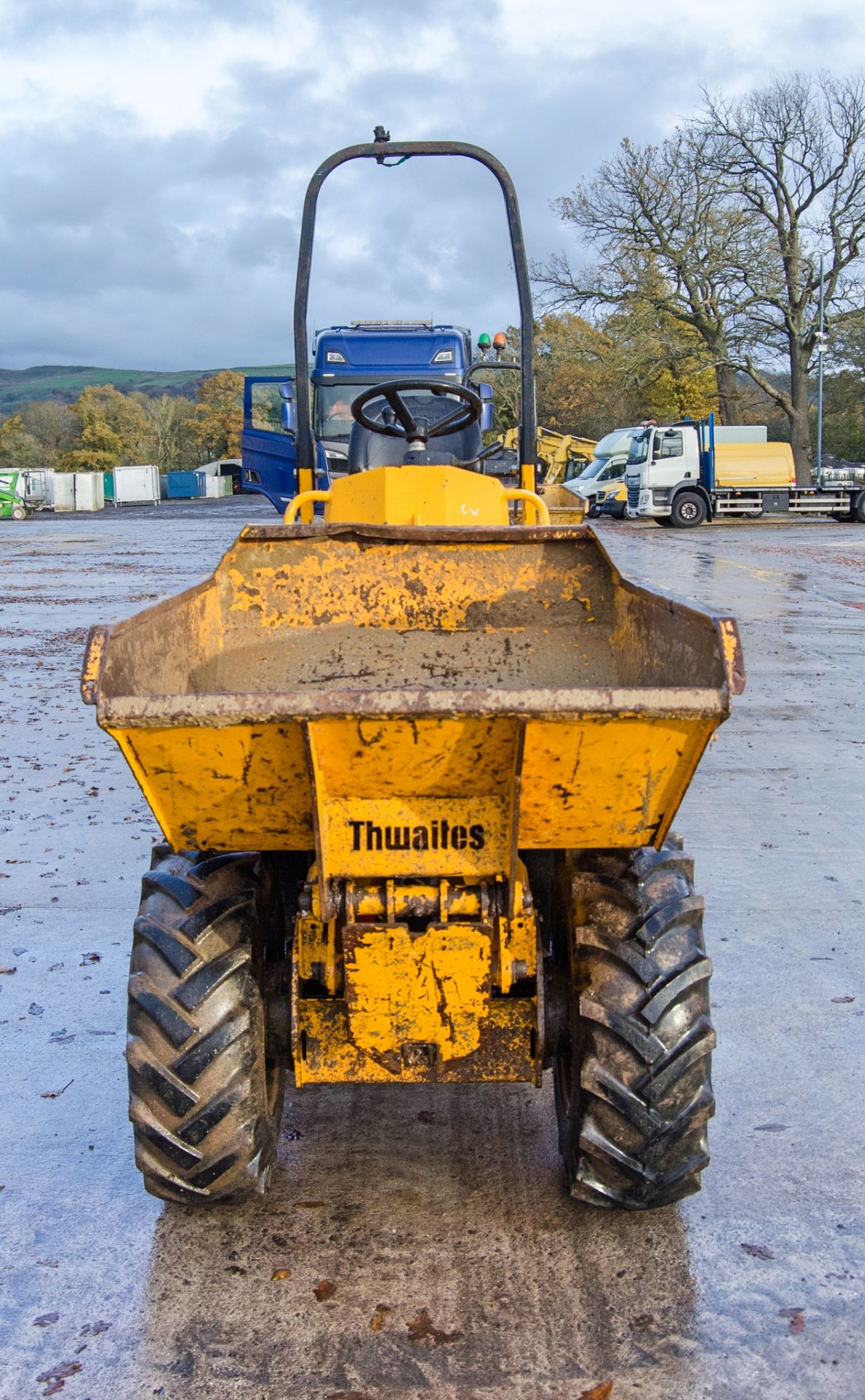 Thwaites 1 tonne hi-tip dumper Year: 2014 S/N: Z1417C9163 Recorded Hours: 2024 E321113 - Image 5 of 23