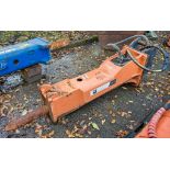 Construction Tools RX14L hydraulic breaker to suit 13-18 tonne excavator c/w headstock Pin diameter: