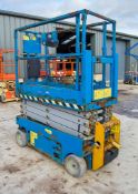 Genie GS1932 battery electric scissor lift access platform Year: 2014 S/N: 15867 Recorded Hours: