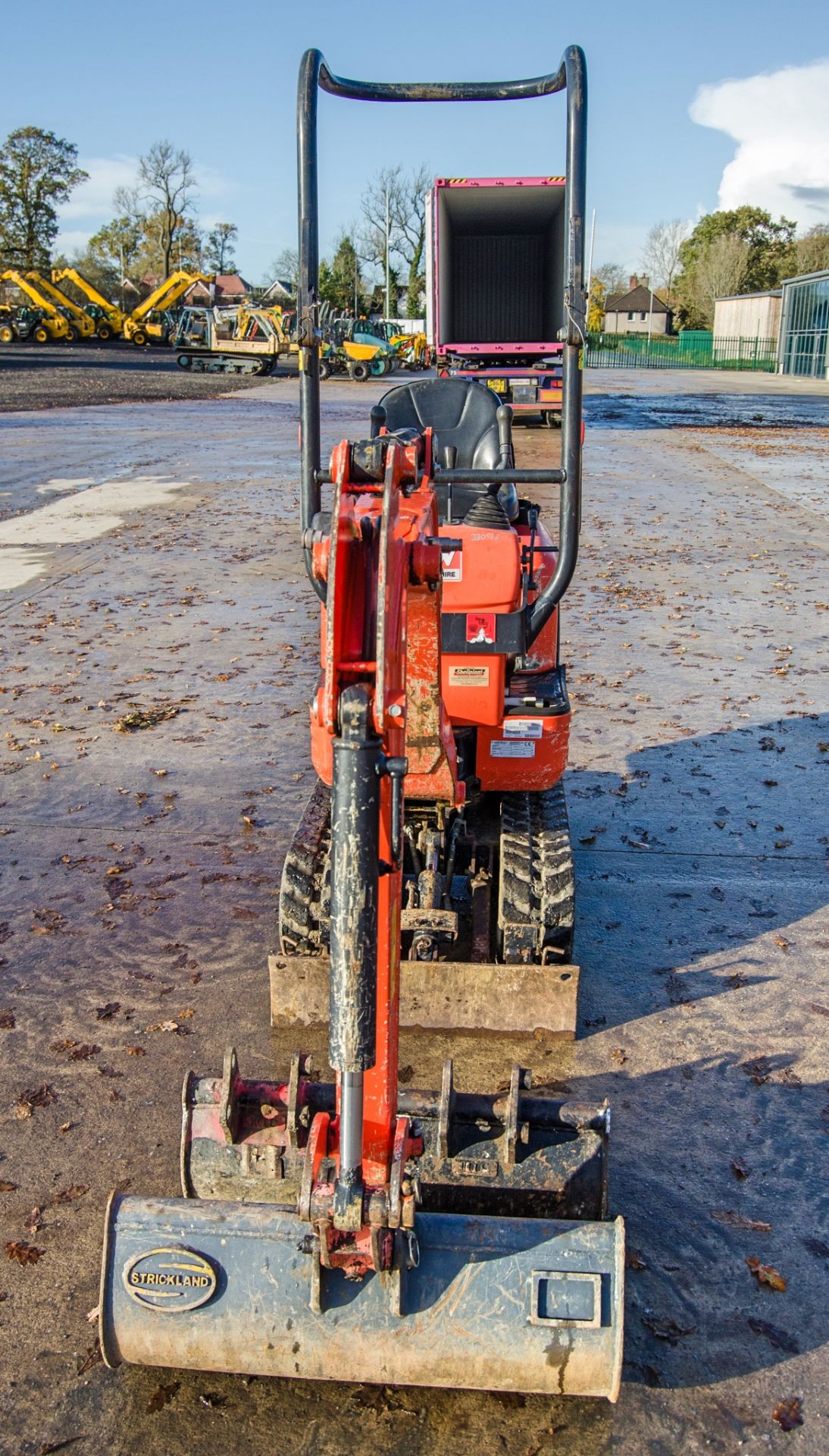 Kubota K008-3 0.8 tonne rubber tracked mini excavator Year: 2019 S/N: 31866 Recorded Hours: 1193 - Image 5 of 26