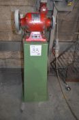 Sealey BG150XD/99 240v 6" heavy duty bench grinder On steel pedestal