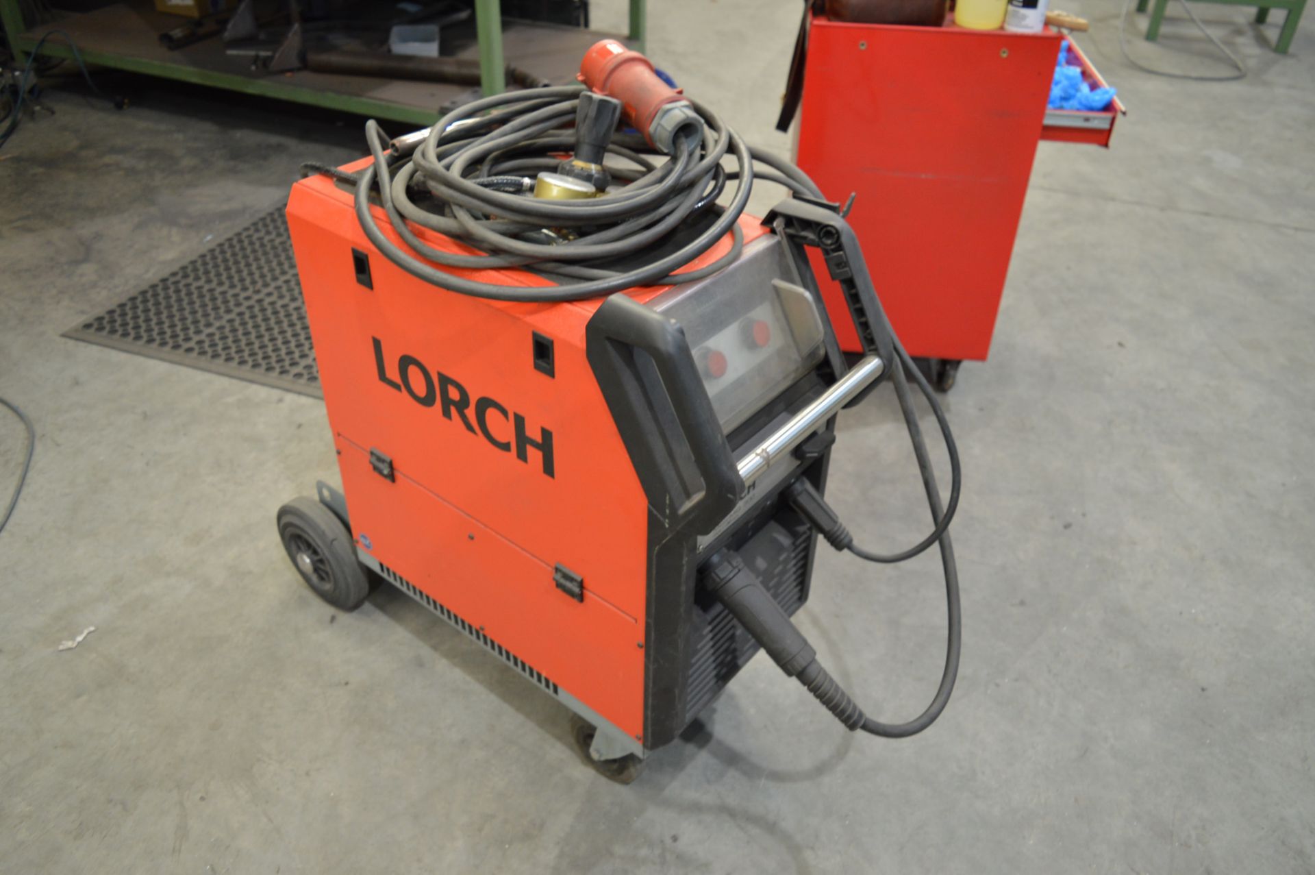 Lorch Micromig 300 MIG welder S/N: 4064-2630-0007-4 c/w torch, regulator and earth lead - Image 3 of 5