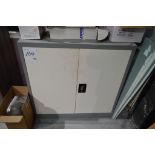 Double door cabinet Approx. 900mm x 450mm x 900mm high ** Not including contents **