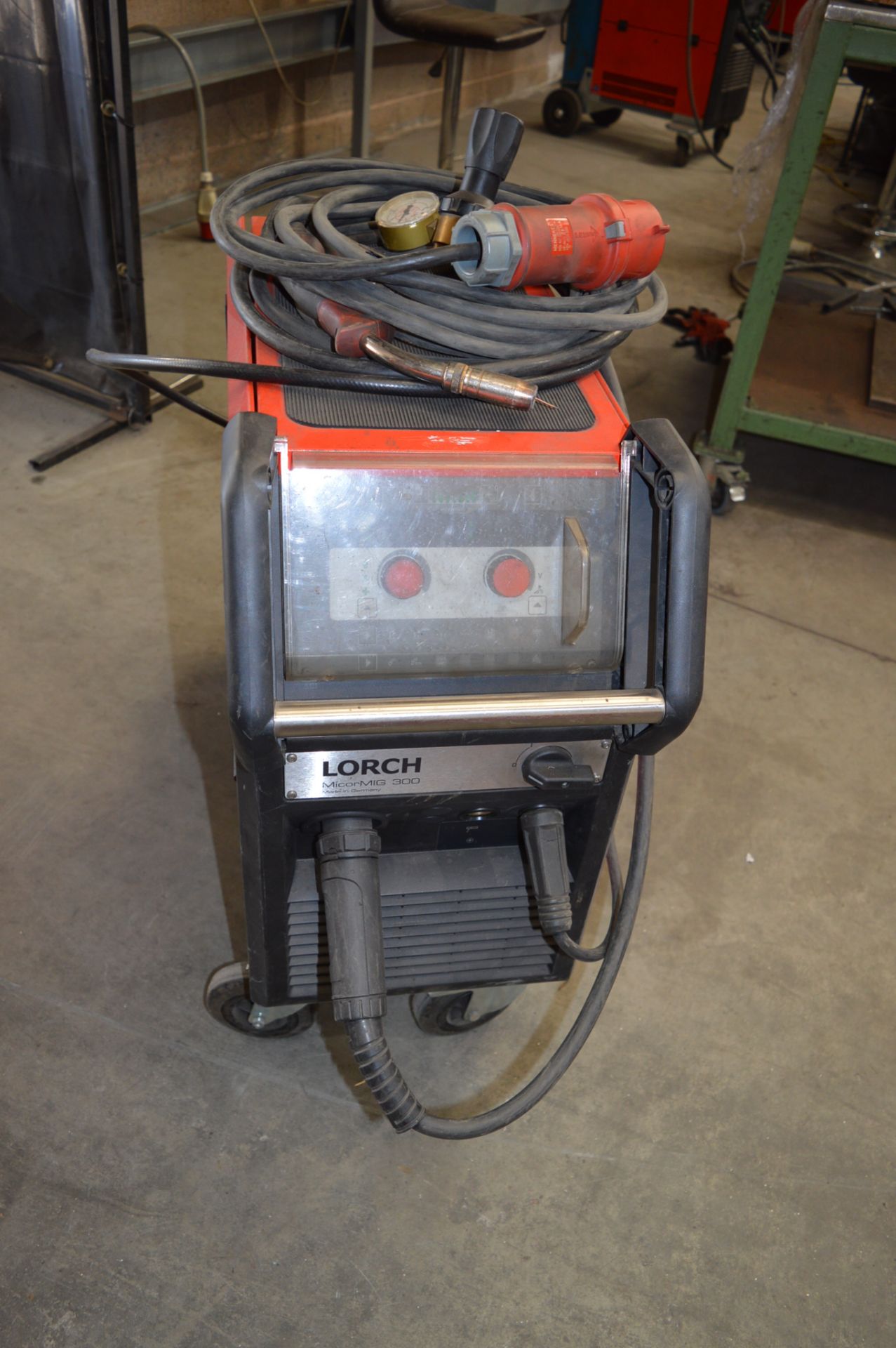Lorch Micromig 300 MIG welder S/N: 4064-2621-0001-0 c/w torch, regulator and earth lead - Image 2 of 5