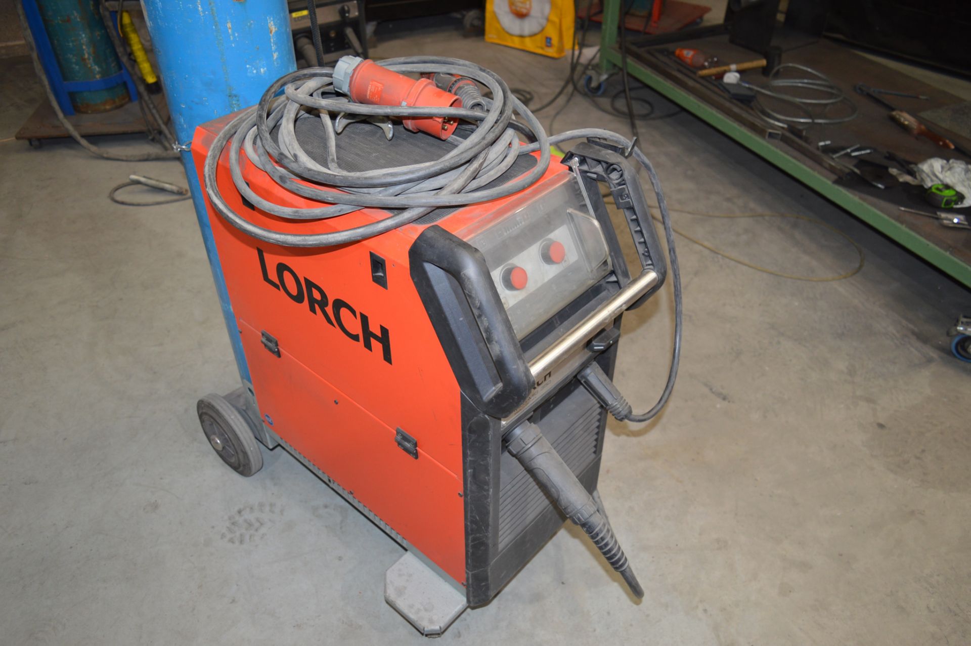Lorch Micromig 350 MIG welder S/N: 4060-2712-0012-3 c/w torch, regulator and earth lead ** Not - Image 3 of 5