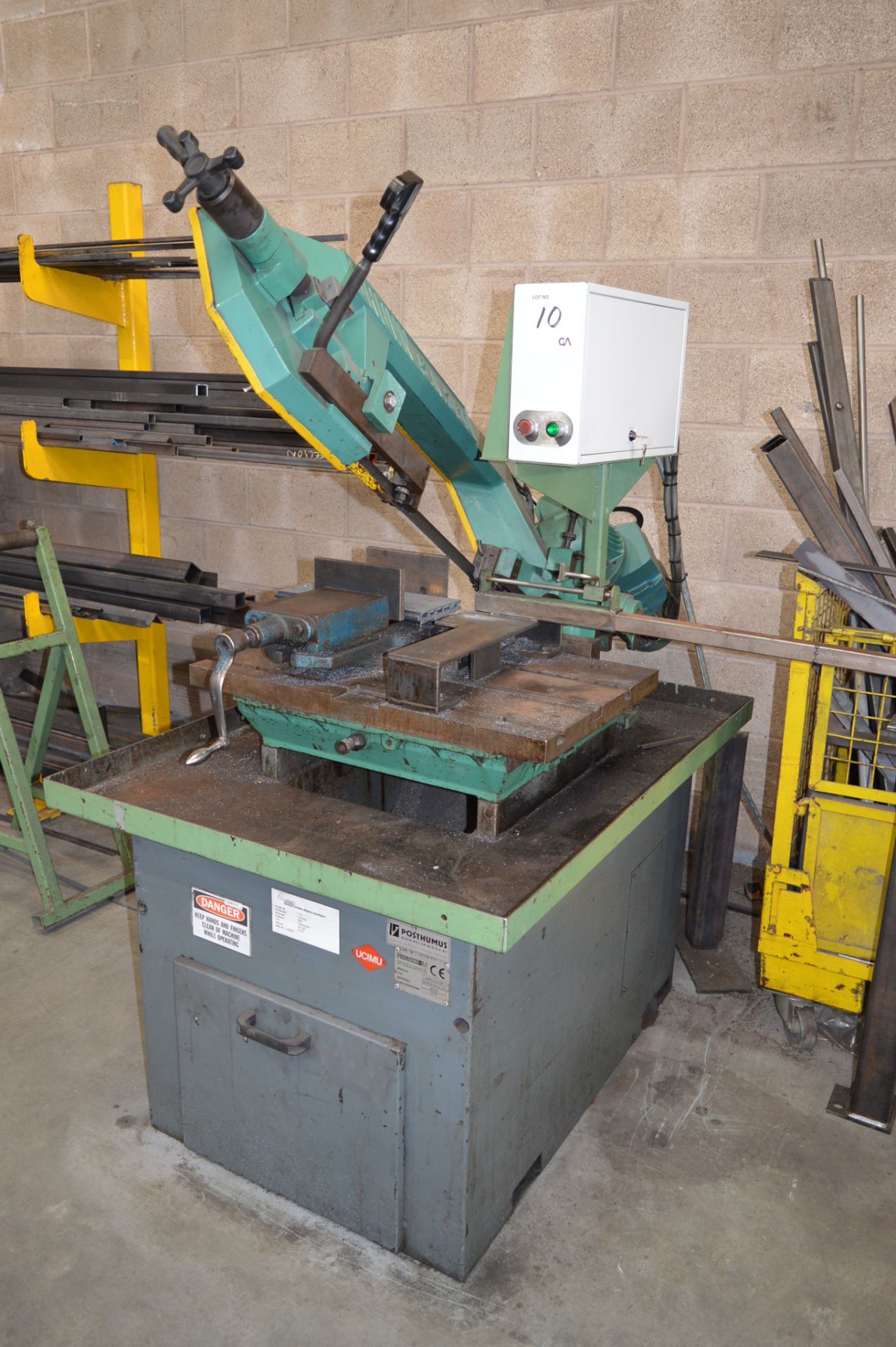 Pedrazzoli Brown 360 S.A/1DR horizontal bandsaw Year: 1997 S/N: 026415