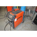 Lorch Micromig 300 MIG welder S/N: 4064-2511-0001-4 c/w torch, regulator and earth lead ** Not