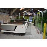Bodor fiber laser cutting machine Table size approx. 3.2m x 1.6m c/w S&A CWFL-1000AN industrial
