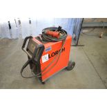 Lorch Micromig 300 MIG welder S/N: 4064-2621-0001-0 c/w torch, regulator and earth lead