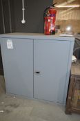 Double door cabinet Approx. 1200mm x 600mm x 1200mm high ** Not including contents **