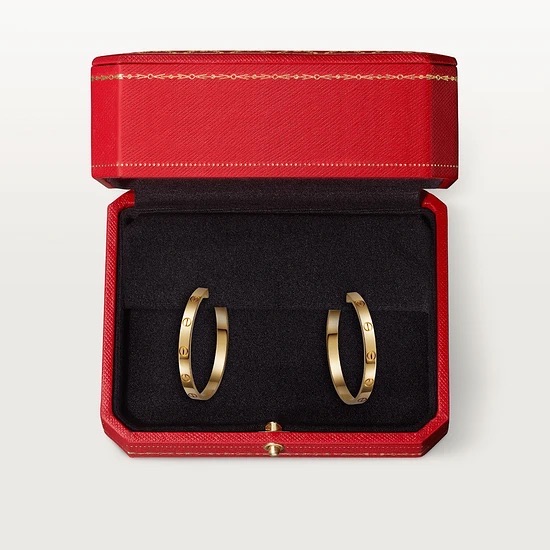 Cartier - Love Earrings - 18ct Yellow Gold - Brand New - Image 5 of 5