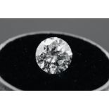 ** ON SALE ** Single - Round Brilliant Cut Natural Diamond 2.15 Carat Colour H Clarity VS1