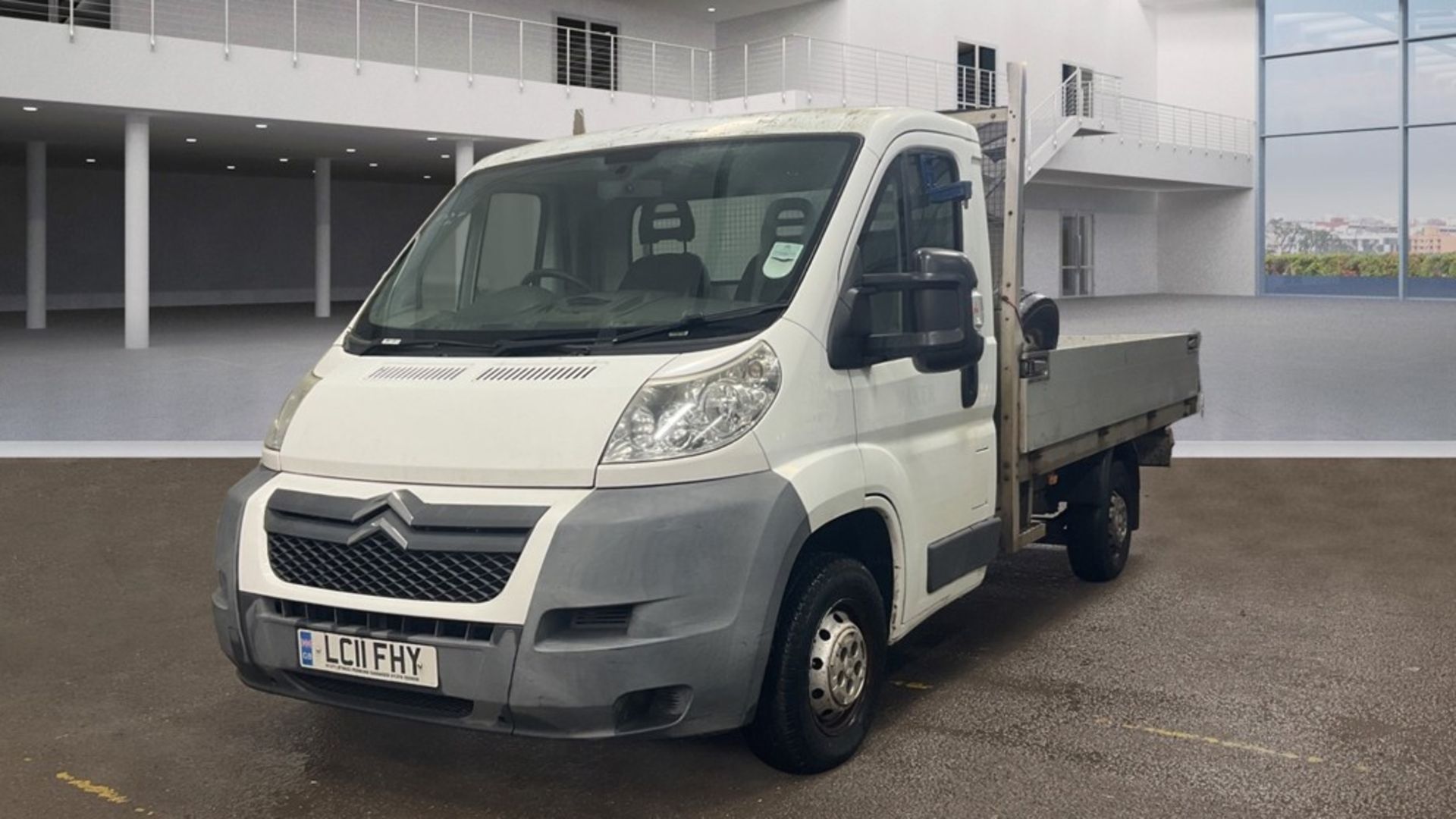 ** ON SALE ** Citroen Relay 2.2 HDI 120 L2 Alloy Dropside 2011 '11 Reg' - Only 68,750 Miles - Image 2 of 9