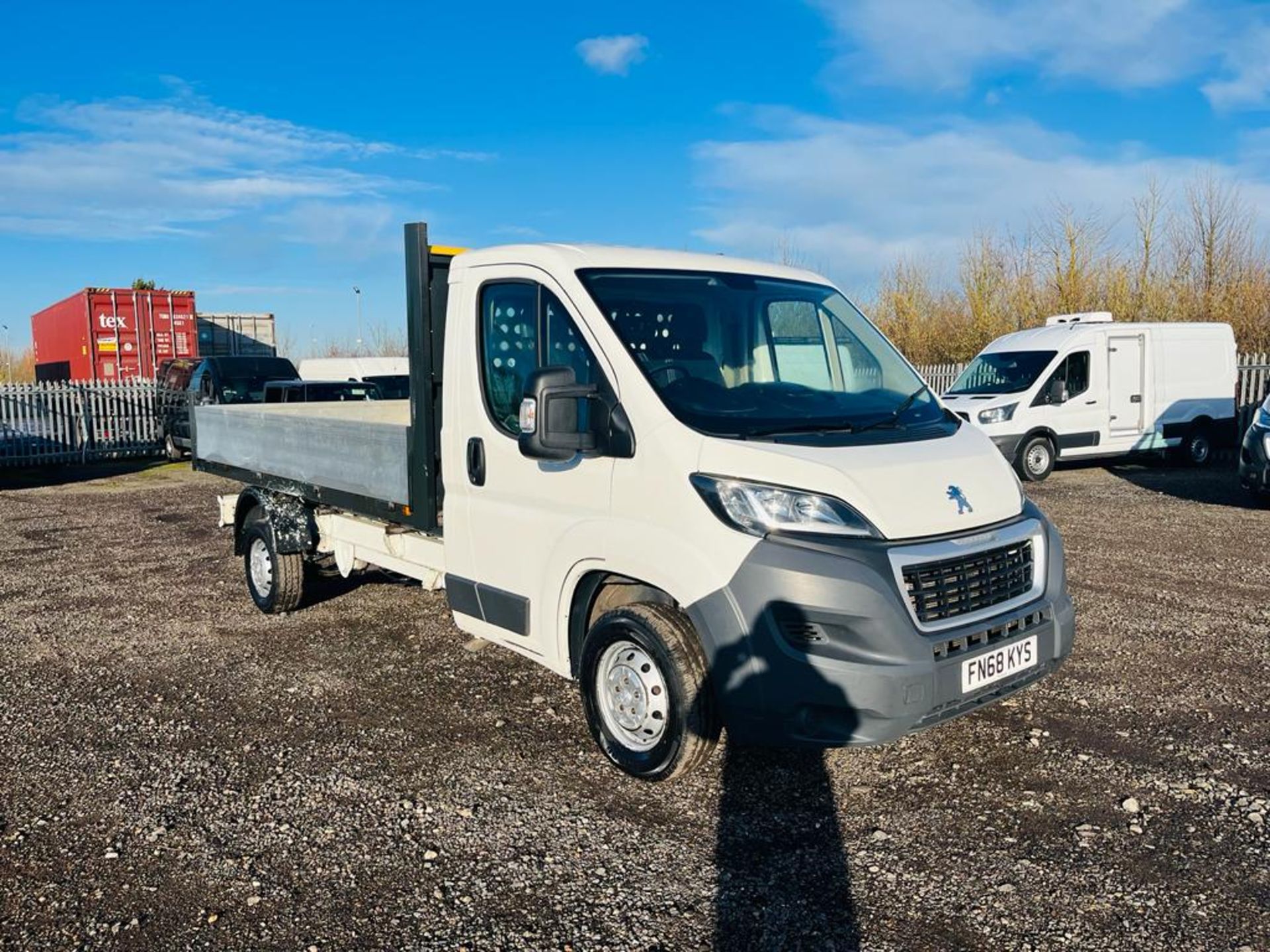 ** ON SALE ** Peugeot Boxer 2.0 BlueHDI 'Built For Business' Alloy Dropside 2018 '68 Reg'