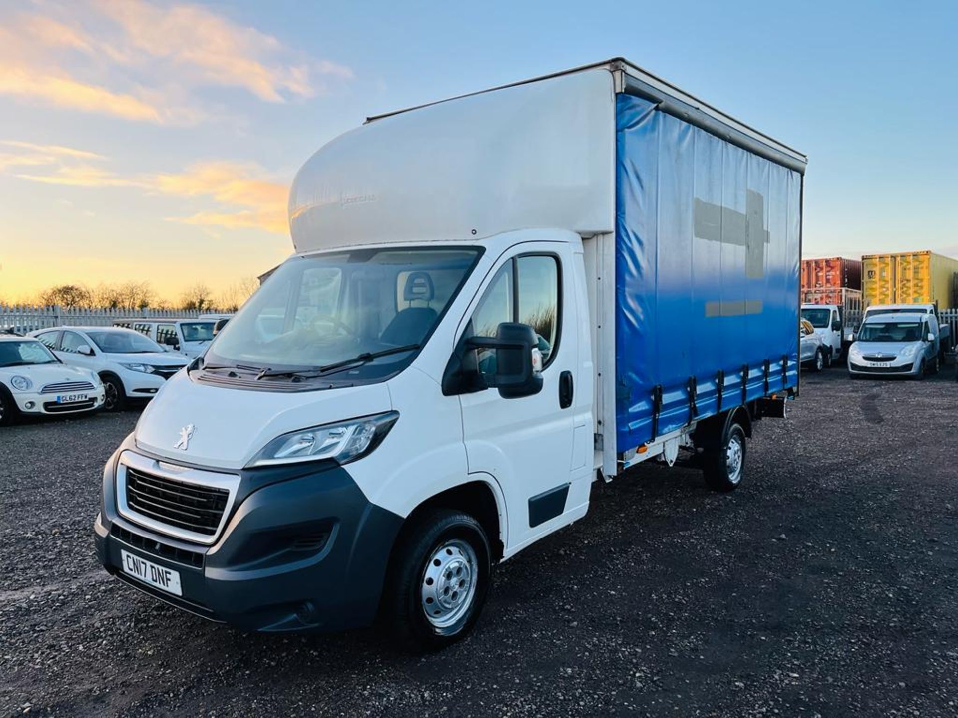 ** ON SALE ** Peugeot Boxer 2.2 HDI L3 Curtainsider Luton 2017 '17 Reg' A/C - ULEZ Compliant - Image 3 of 21