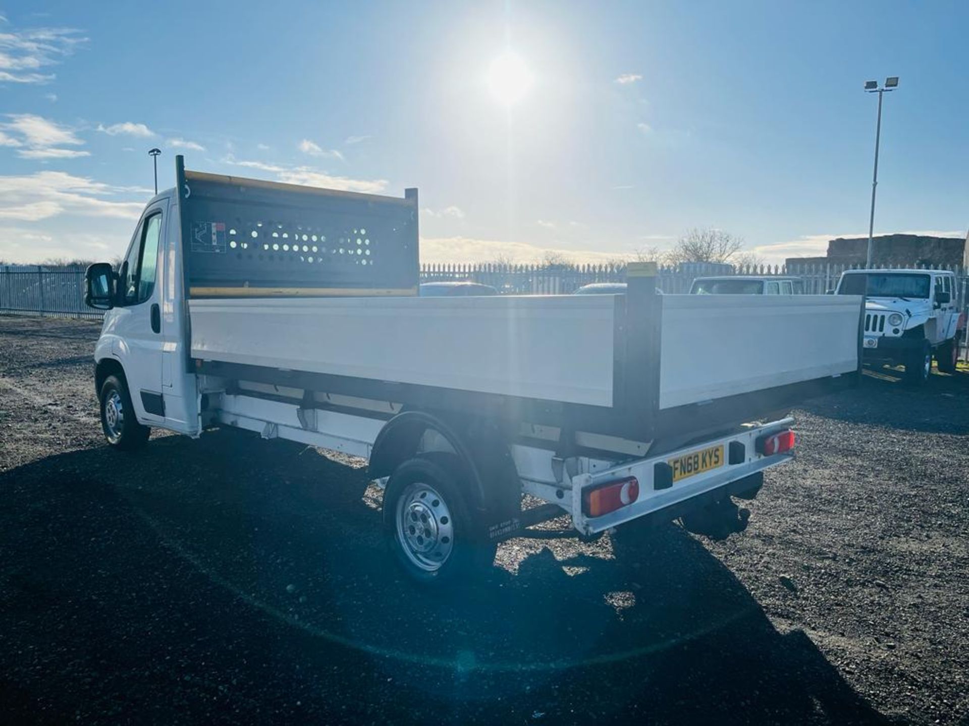 ** ON SALE ** Peugeot Boxer 2.0 BlueHDI 'Built For Business' Alloy Dropside 2018 '68 Reg' - Image 9 of 20