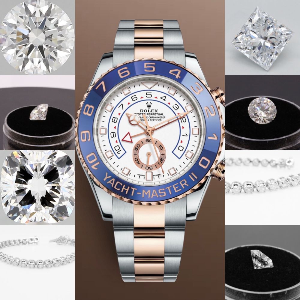 ** Diamond & High End Watch Sale - Rolex - Round Brilliant Cut Natural Diamonds - Princess Cut - Cushion Cut - GIA - DGI - AGI - IGI **