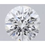 Single - IGI Cert Round Brilliant Ideal Cut Diamond F Colour VVS2 Clarity 2.66 Carat LG564354907