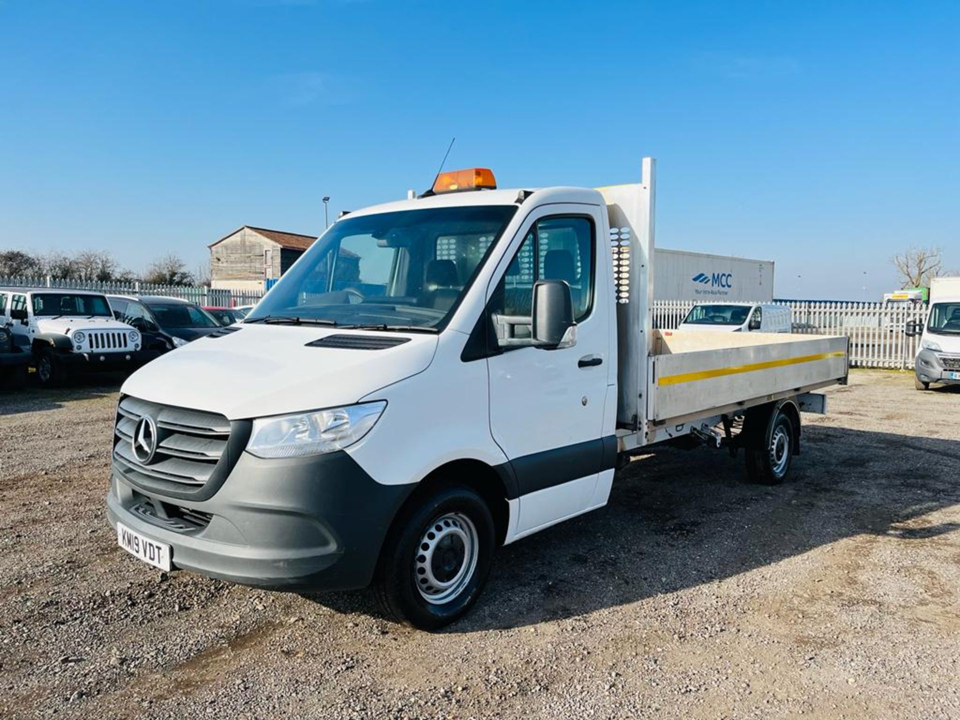 ** ON SALE ** Mercedes Benz Sprinter 2.1 314 CDI L3 Alloy Dropside 2019 '19 Reg' ULEZ Compliant - Image 3 of 25