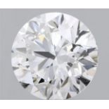 Single - IGI Round Brilliant Cut Diamond F Colour VVS2 Clarity 2.50 Carat - LG574366035