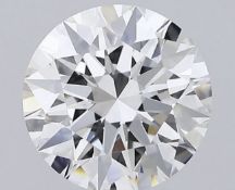 ** ON SALE ** Single -IGI Round Brilliant Cut Diamond F Colour VVS2 Clarity 2.62 Carat - LG571303448