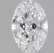 Single -IGI Oval Cut Diamond E Colour VVS2 Clarity 1.04 Carat - LG574338065