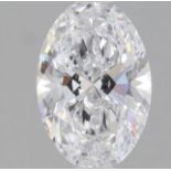 Single -IGI Oval Cut Diamond E Colour VVS2 Clarity 1.04 Carat - LG574338065