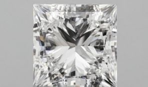 Single -IGI Princess Cut Diamond E Colour VVS2 Clarity 1.50 Carat - LG551280388