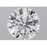 Single -IGI Round Brilliant Cut Diamond F Colour VVS2 Clarity 3.03 Carat - LG570374812
