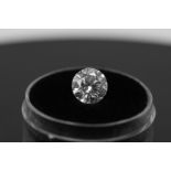 Single - Round Brilliant Cut Natural Diamond 2.06 Carat Colour F Clarity VS2 -DL220170