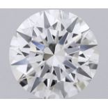 ** ON SALE ** Single -IGI Round Brilliant Cut Diamond F Colour VVS2 Clarity 2.56 Carat - LG571399664