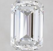 Single -IGI Emerald Cut Diamond E Colour VVS2 Clarity 2.00 Carat - LG572346695