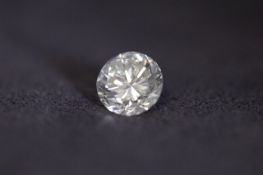 Single - Round Brilliant Cut Natural Diamond 2.07 Carat Colour E Clarity VS1 - DGI 14590144