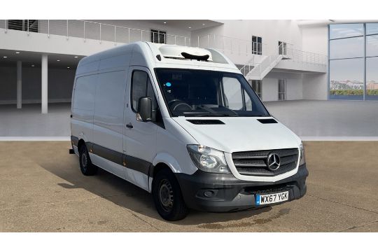 ** ON SALE ** Mercedes Benz Sprinter 2.1 314 CDI BlueTec L2 H3 2017 '67 Reg' Fridge / Freezer - Image 1 of 9