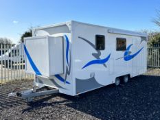 ERV Classic Custom Build 5 Berth Caravan/RV Ex Display Unit - Slide Out - End Bedroom - Twin Axle