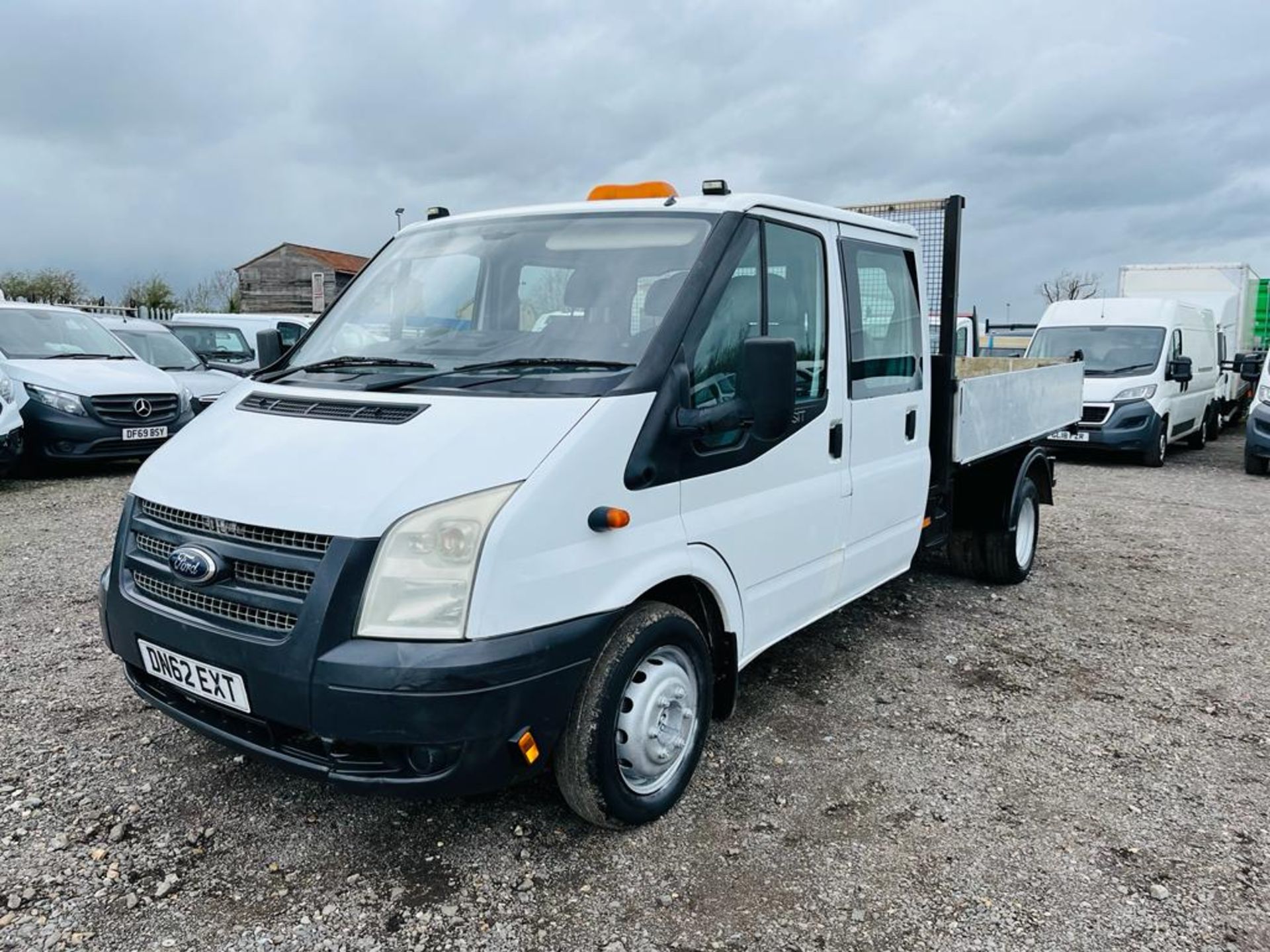 ** ON SALE ** Ford Transit 2.2 TDCI RWD Crew Cab Tipper 2012 '62 Reg' Twin Rear Axle - No Vat - Image 3 of 26