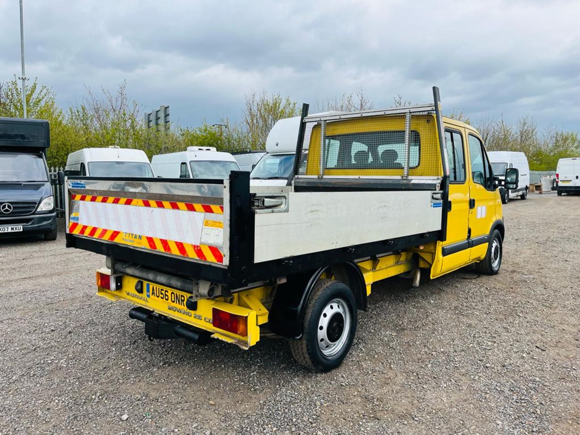 ** ON SALE ** Vauxhall Movano 3500 2.5 CDTI Double Cab Tipper 2006 '56 Reg' No Vat - Image 8 of 27