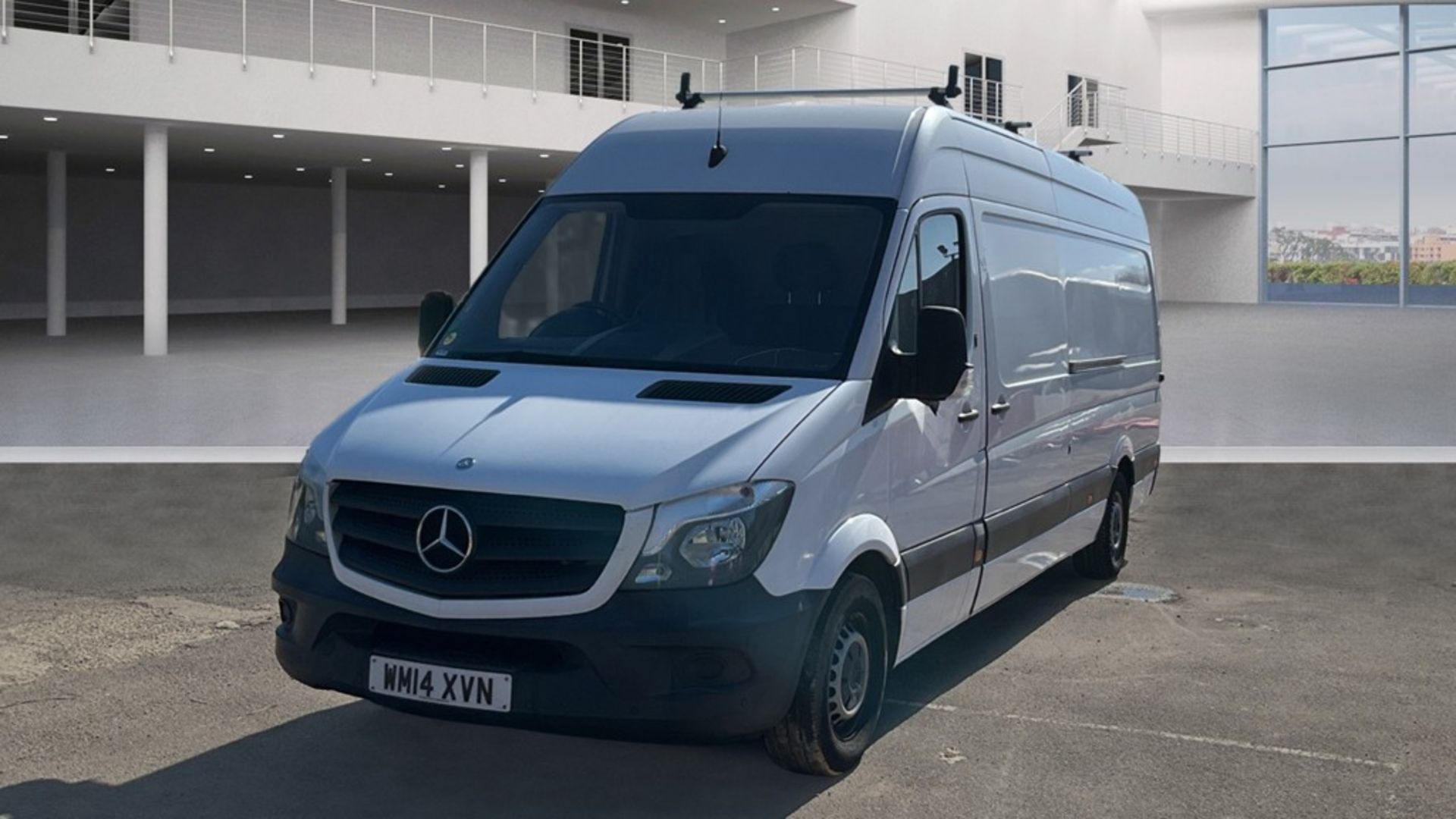 ** ON SALE ** Mercedes Benz Sprinter CDI 313 3.5T 2.1 L3 H3 LWB H/R 2014'14 Reg' -Only 114381 Miles - Image 2 of 9