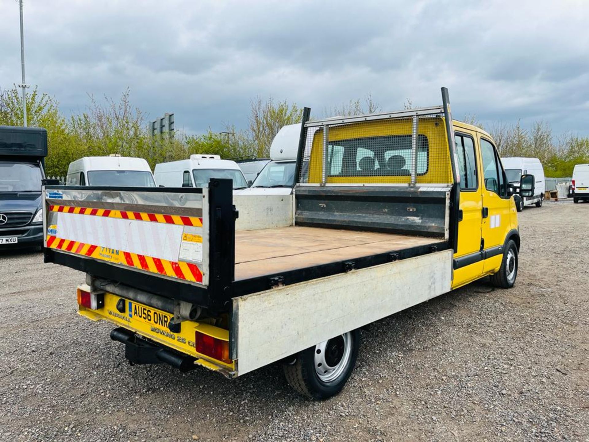 ** ON SALE ** Vauxhall Movano 3500 2.5 CDTI Double Cab Tipper 2006 '56 Reg' No Vat - Image 9 of 27