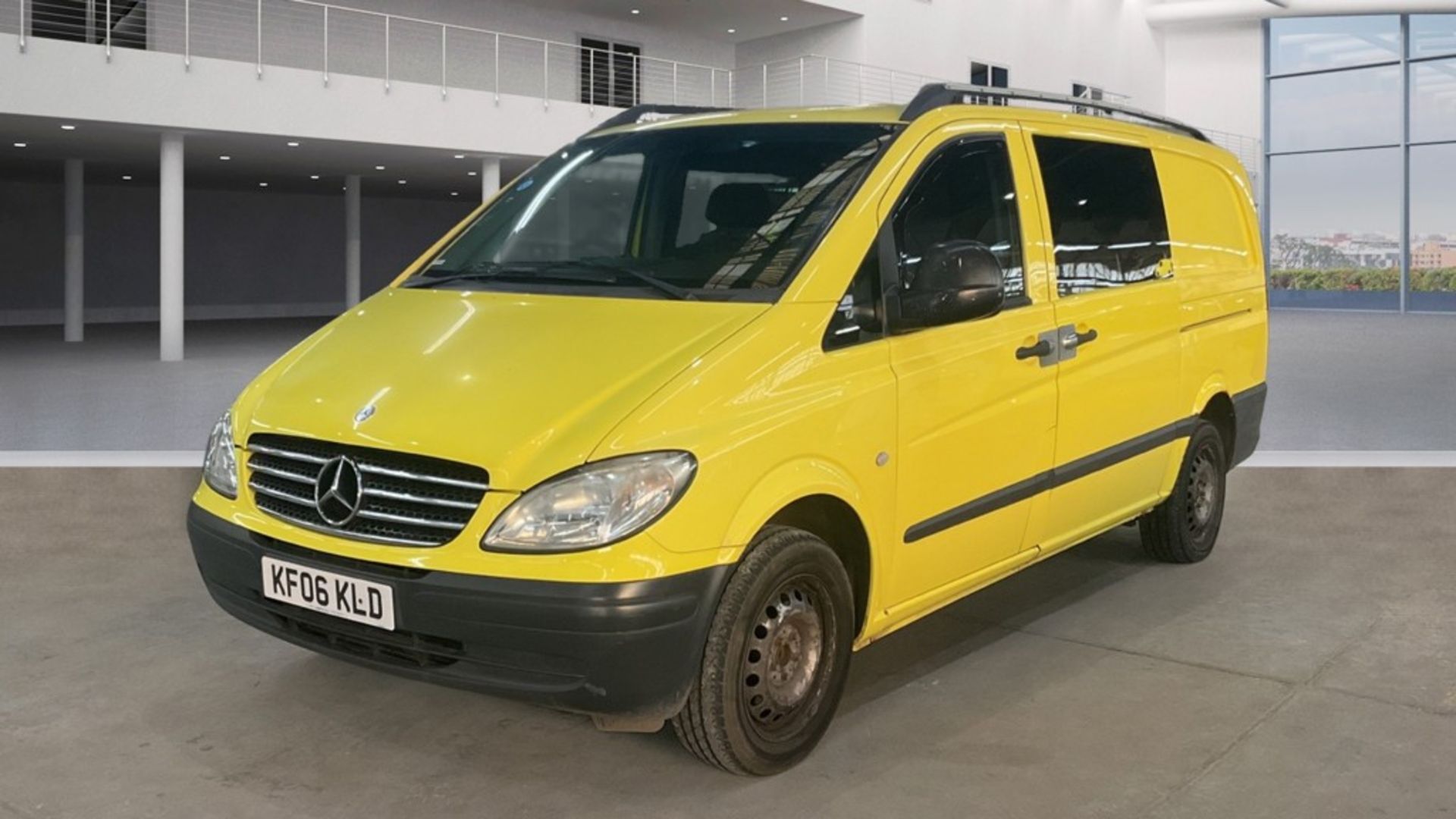 ** ON SALE ** Mercedes Benz Vito 115 CDI 2.1 2006 '06 Reg' - Panel Van - Air Conditioning - NO VAT - Image 2 of 9