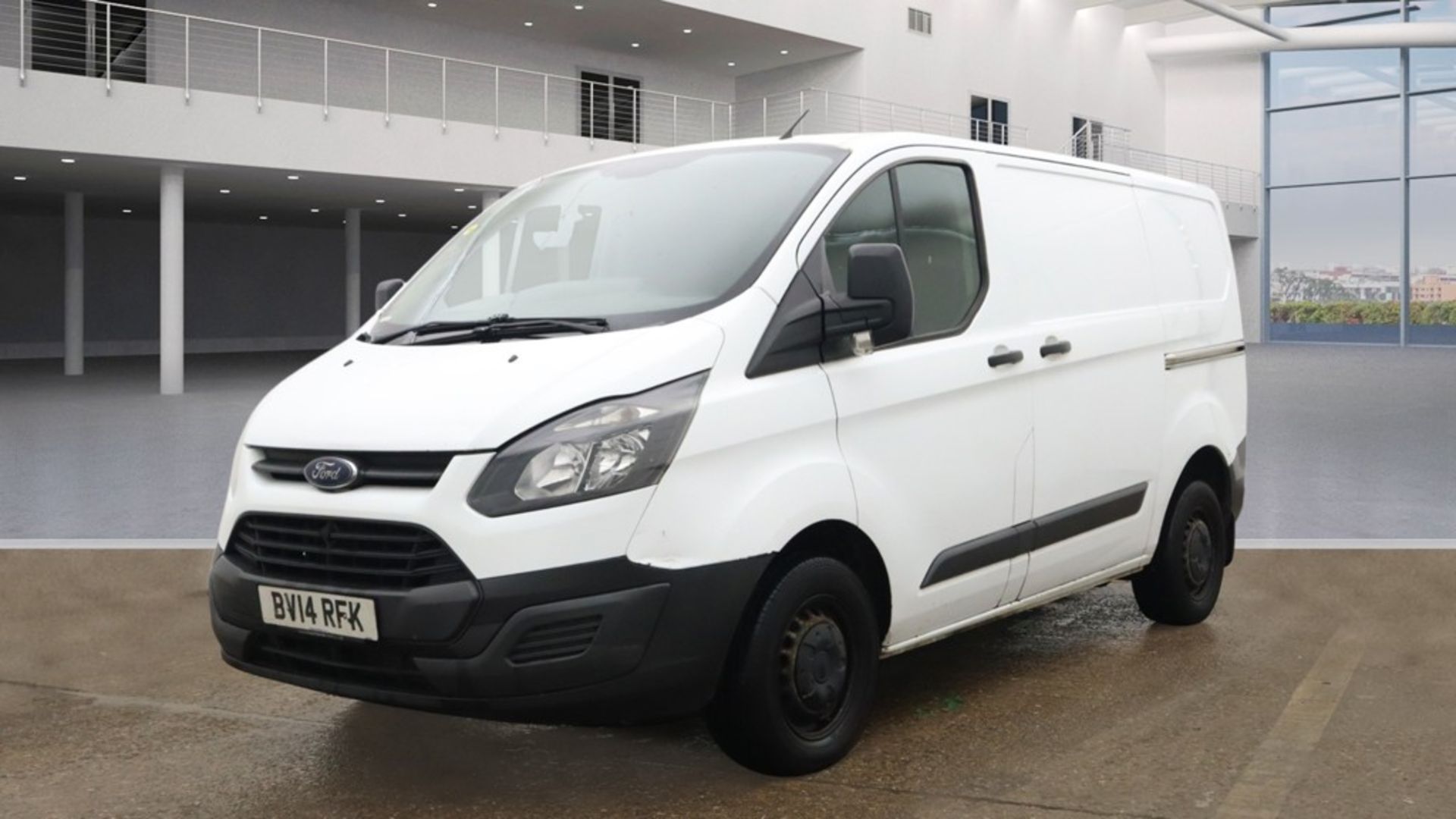 ** ON SALE ** Ford Transit Custom 2.2 TDCI Eco-Tech 2014 '14 Reg' Panel Van - Panel Van - No Vat - Image 2 of 9