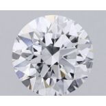 Single - IGI Round Brilliant Cut Diamond F Colour VVS1 Clarity 1.60 Carat - LG579365948